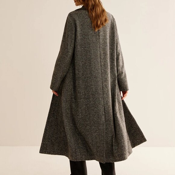 Commense Essential Versatile Long Trench Coat - Picture 5 of 6